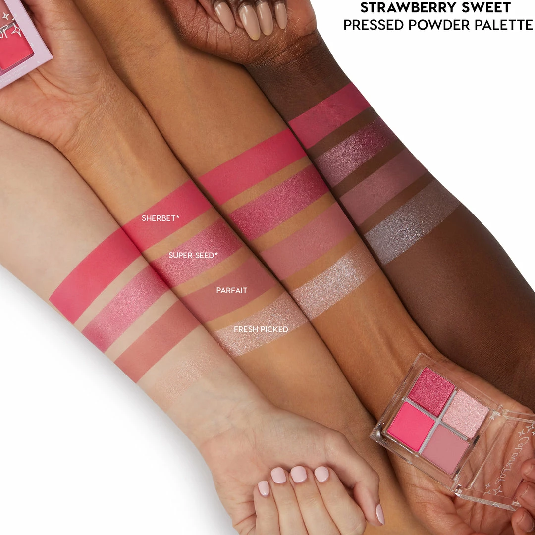 ColourPop Strawberry Sweet Palettes 4 ColourPop Strawberry Sweet Palettes