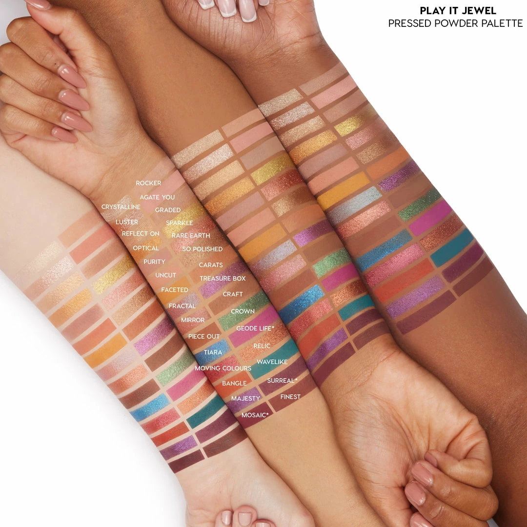 ColourPop Play It Jewel NEW Gettin' Fresh 30 Pan Palette 4 ColourPop Play It Jewel NEW Gettin' Fresh 30 Pan Palette