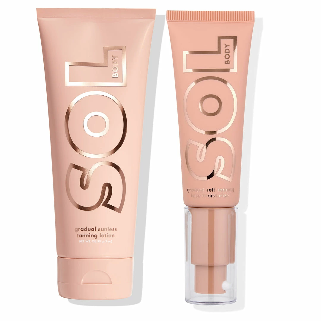 SOL Body SOL Face & Body Gradual Tanning Set 3 SOL Body SOL Face & Body Gradual Tanning Set